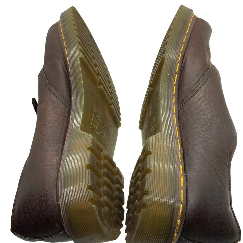 Dr. Martens Mens 1461 Brown Lace Up Round Toe Oxford Casual Shoes Size 11 M